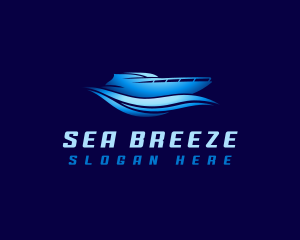 Boat - Boat Yacht Wave logo design
