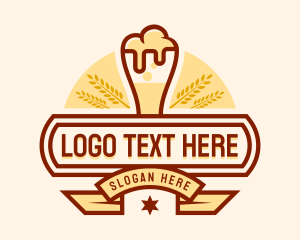 Pub - Liquor Beer Pub logo design