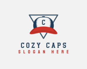 Baseball Cap Hat logo design