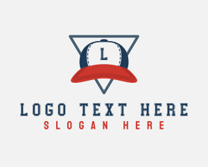 Athlete - Baseball Cap Hat logo design