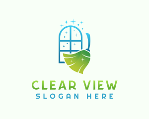 Clean Window Housekeeper logo design