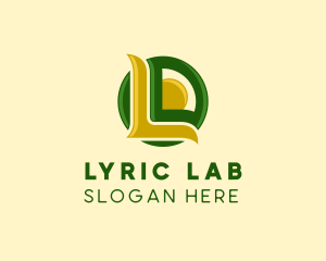 Organic Natural Letter L  logo design