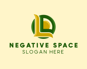 Organic Natural Letter L  logo design