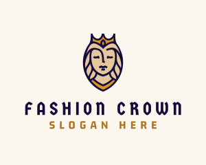 Royal Queen Monarch logo design