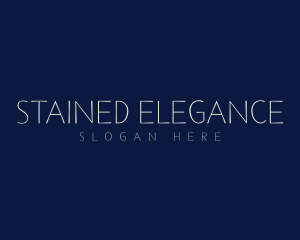 Simple Minimalist Elegant logo design