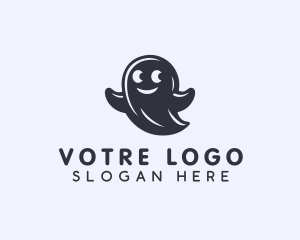 Halloween Ghost Costume Logo