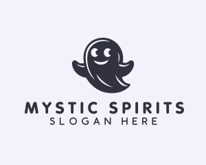 Halloween Ghost Costume logo design