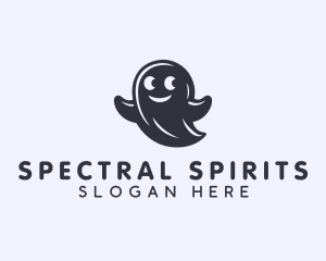 Halloween Ghost Costume logo design