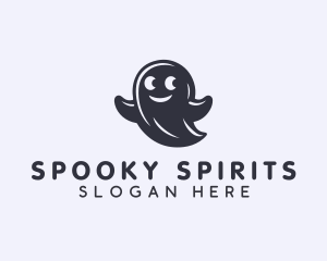 Halloween - Halloween Ghost Costume logo design