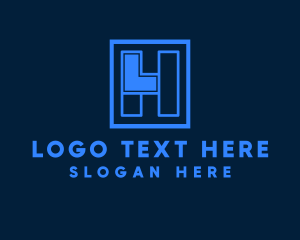 Letter H - Online Technology Business logo design