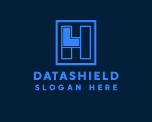 Data - Online Technology Business logo design