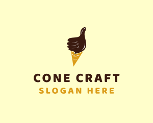 Ice Cream Thumb  logo design