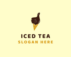 Ice Cream Thumb  logo design