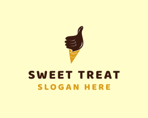 Ice Cream Thumb  logo design