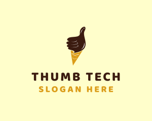Thumb - Ice Cream Thumb logo design