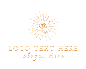 Hieroglyphic - Mystic Eye Jewelry logo design