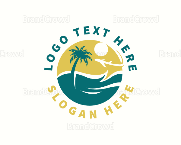 Tropical Island Travel Logo