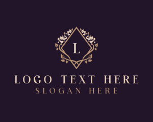 Flower - Luxury Boutique Flower logo design