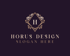 Luxury Boutique Flower logo design