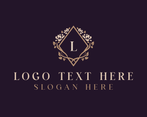Spa - Luxury Boutique Flower logo design