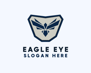 Flying Eagle Shield logo design