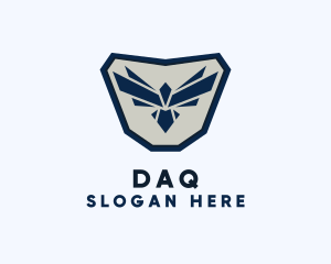 Fly - Flying Eagle Shield logo design