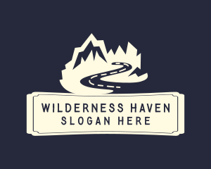 Survivalist - Mountain Road Adventure logo design