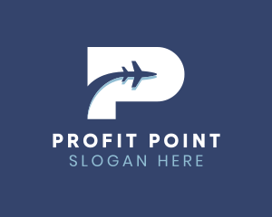 Airplane Pilot Travel logo design