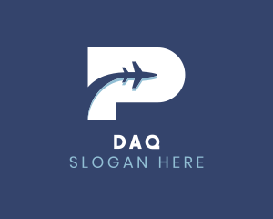 Airport - Airplane Pilot Travel logo design