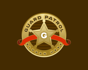 Patrol - Police Star Badge logo design