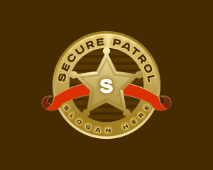 Patrol - Police Star Badge logo design