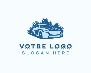 Suds - Car Wash Suds Cleaning logo design