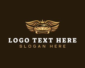 Luxury - Luxury Car Wings logo design