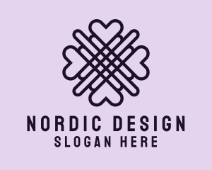 Interior Design Textile logo design