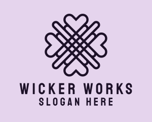 Wicker - Interior Design Textile logo design