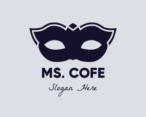 Masquerade Mask Party Parade  logo design