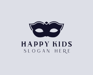 Masquerade Mask Party Parade  logo design