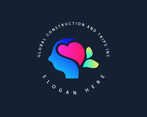 Organic - Emotional Heart Health logo design