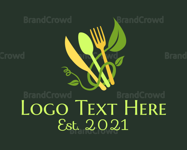 Organic Food Utensils Logo