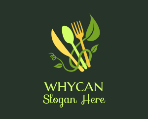 Organic Food Utensils Logo