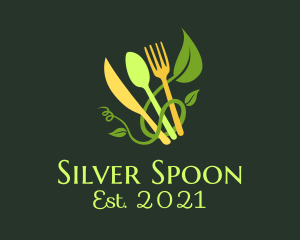 Utensil - Organic Food Utensils logo design