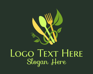 Organic Food Utensils Logo