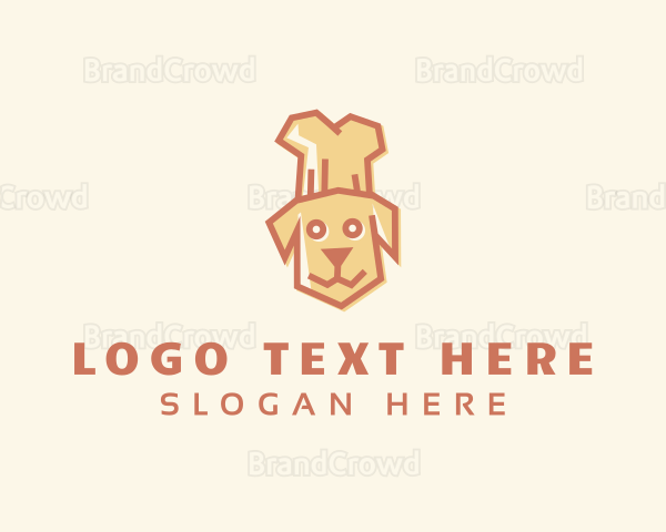 Pet Puppy Chef Logo