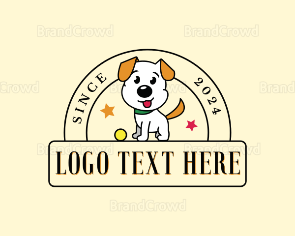 Puppy Dog Pet Logo