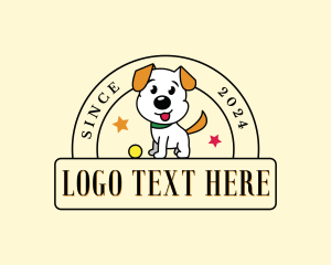 Guinea Pig - Puppy Dog Pet Shop logo design