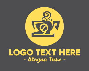 Cafe - Steampunk Coffee Cup Cafe logo design