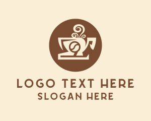 Hot Chocolate - Coffee Cup Cafe logo design