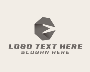 Freight Logistics Letter E Logo