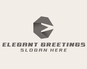 Freight Logistics Letter E logo design