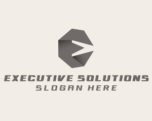 Freight Logistics Letter E logo design